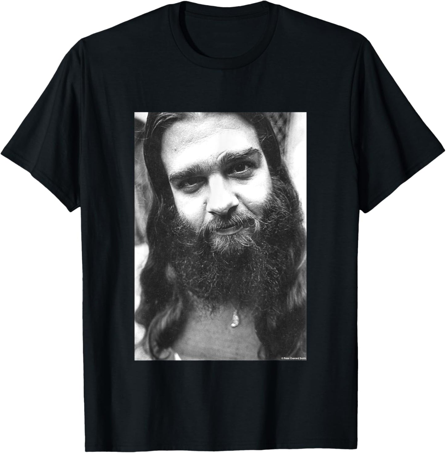 Bob Hite Of Canned Heat By Everard Smith T-Shirt - T-Shirt | Black