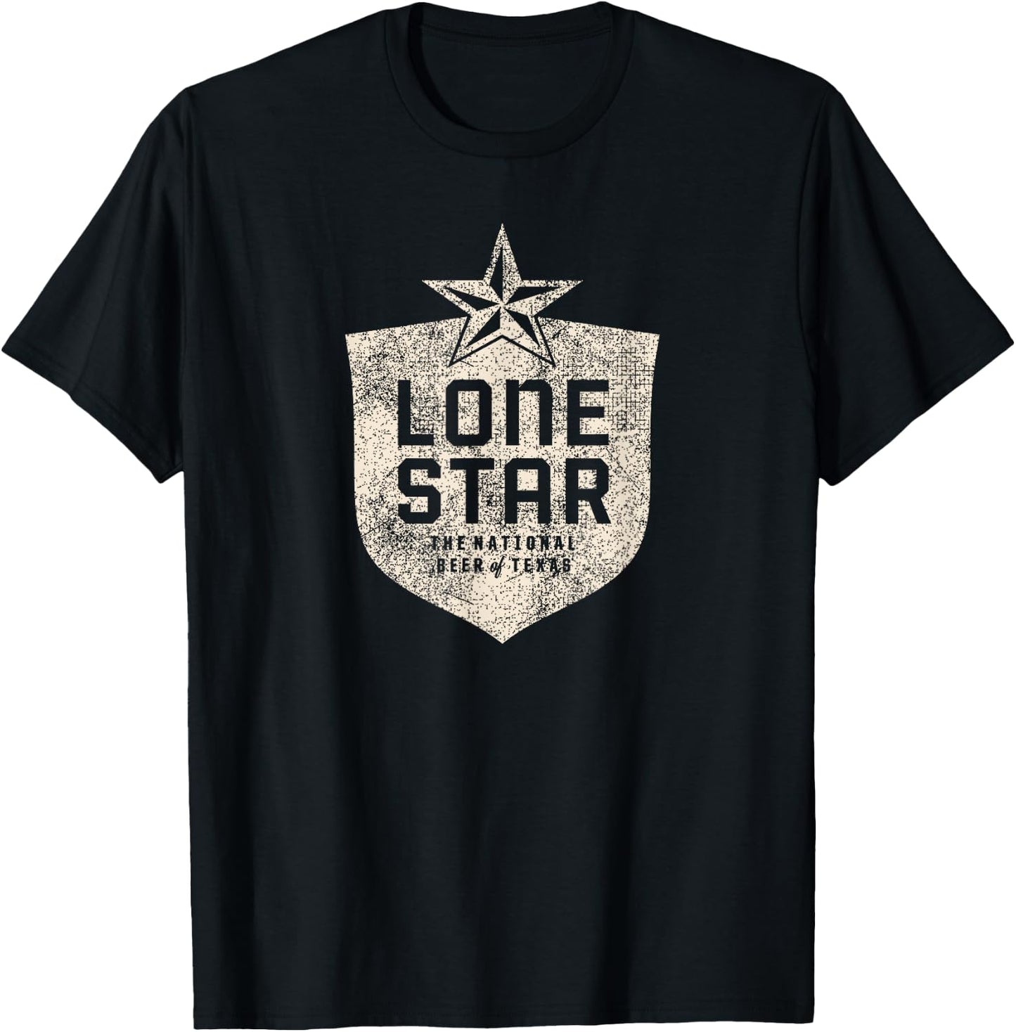 Lone Star Vintage Style - Pale Logo T-Shirt - T-Shirt | Black