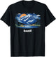 Borough & Bridge Banff Alberta Canada Landscape T-Shirt - T-Shirt | Black