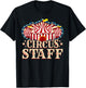 Circus Staff Shirt - Circus Party Shirt - Circus Staff T-Shirt - T-Shirt | Black
