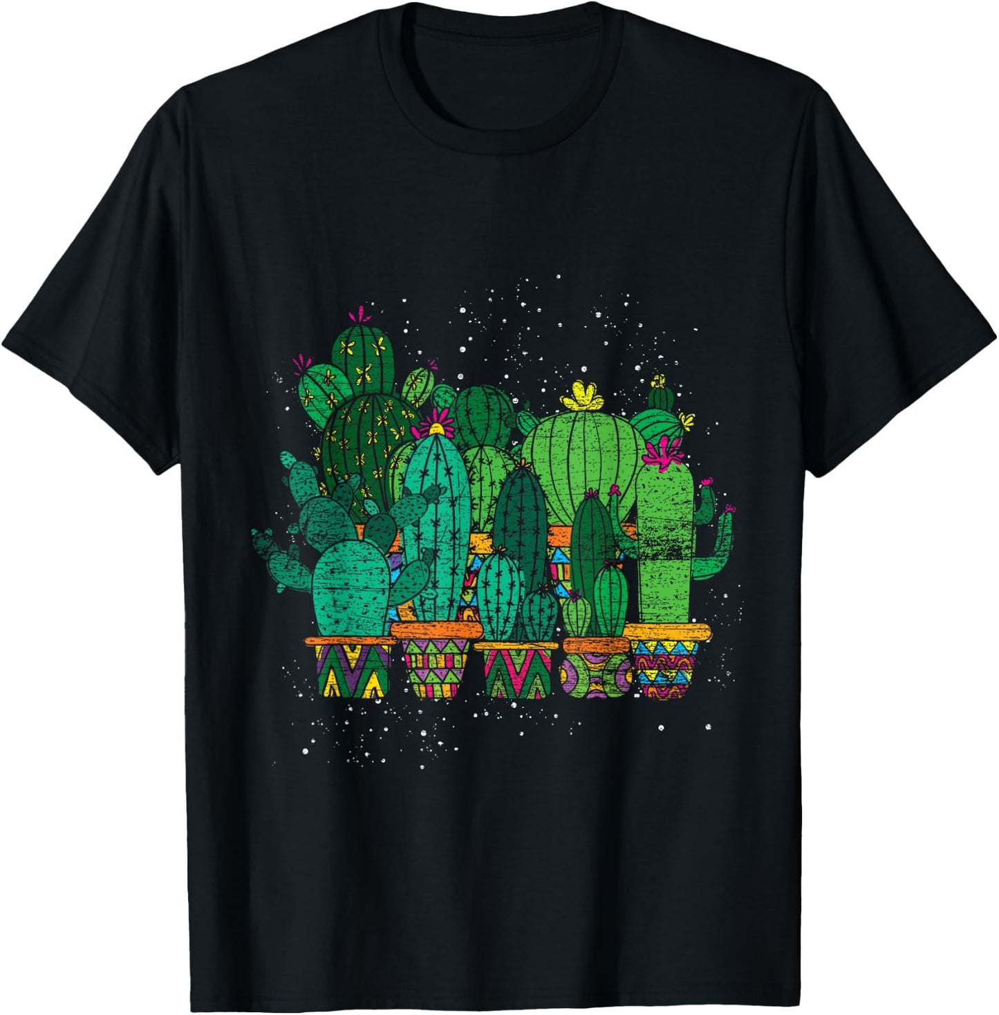 Cactus Gardener T-Shirt - T-Shirt | Black