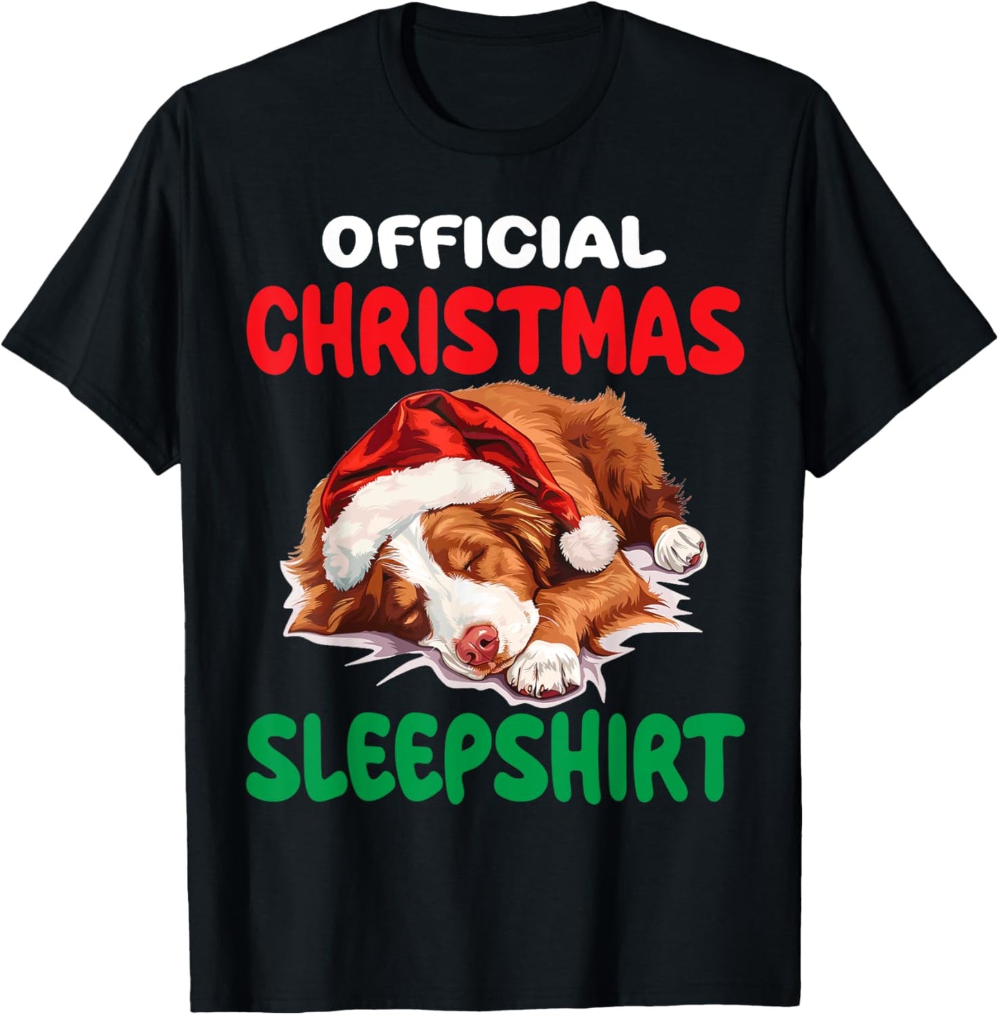 Cute Nova Scotia Duck Tolling Retriever Dog Official Women Kids T-Shirt - T-Shirt | Black