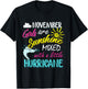 November Girls Are Sunshine Mixed with a Little Hurricane T-Shirt - T-Shirt | Black