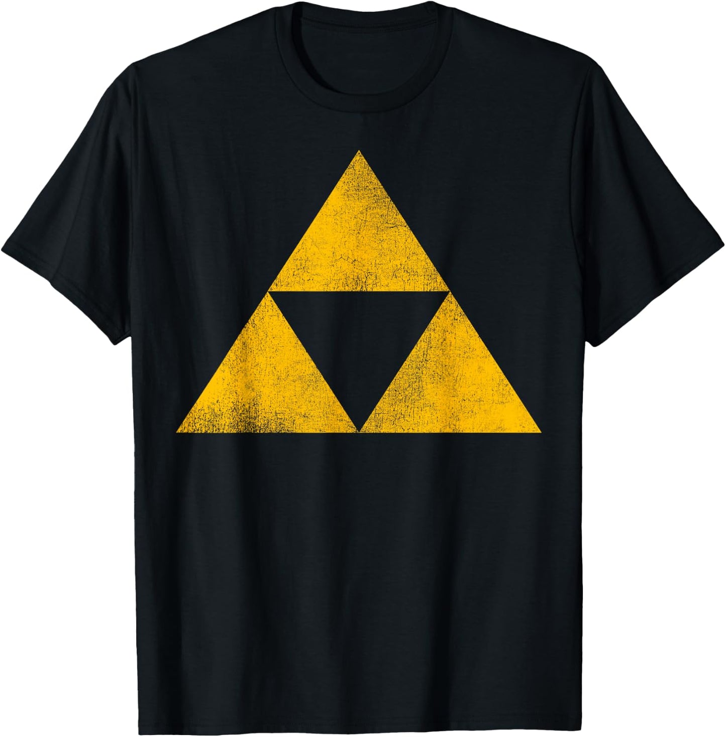 The Legend of Zelda Simple Triforce Symbol T-Shirt - T-Shirt | Black