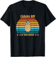 Cabana Boy At Your Service Pool Party Gift T-Shirt - T-Shirt | Black
