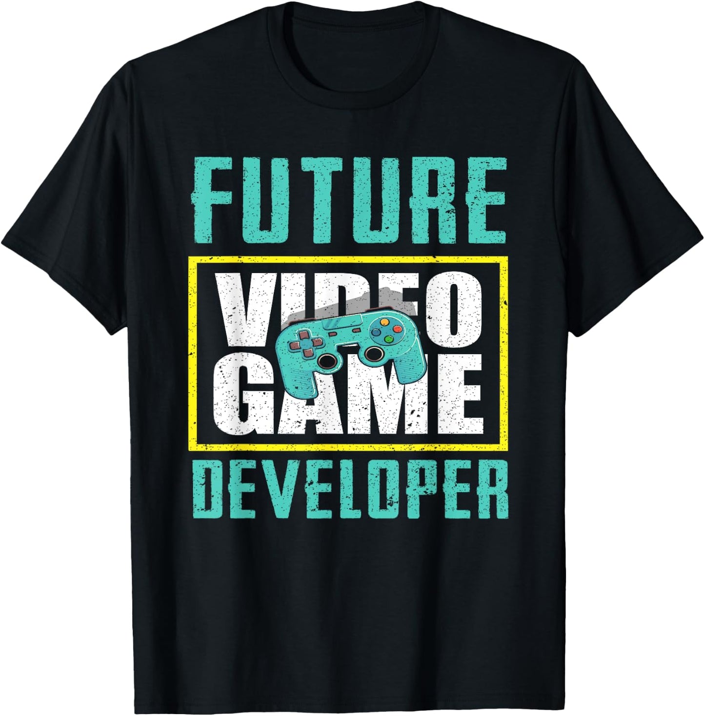 Future Video Game Developer - Cool Game Designer Gift T-Shirt - T-Shirt | Black
