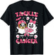 Tackle Football Pink Halloween Breast Cancer Awareness 2024 T-Shirt - T-Shirt | Black