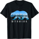 Wyoming Bear & Grand Teton National Park Image Souvenir T-Shirt - T-Shirt | Black