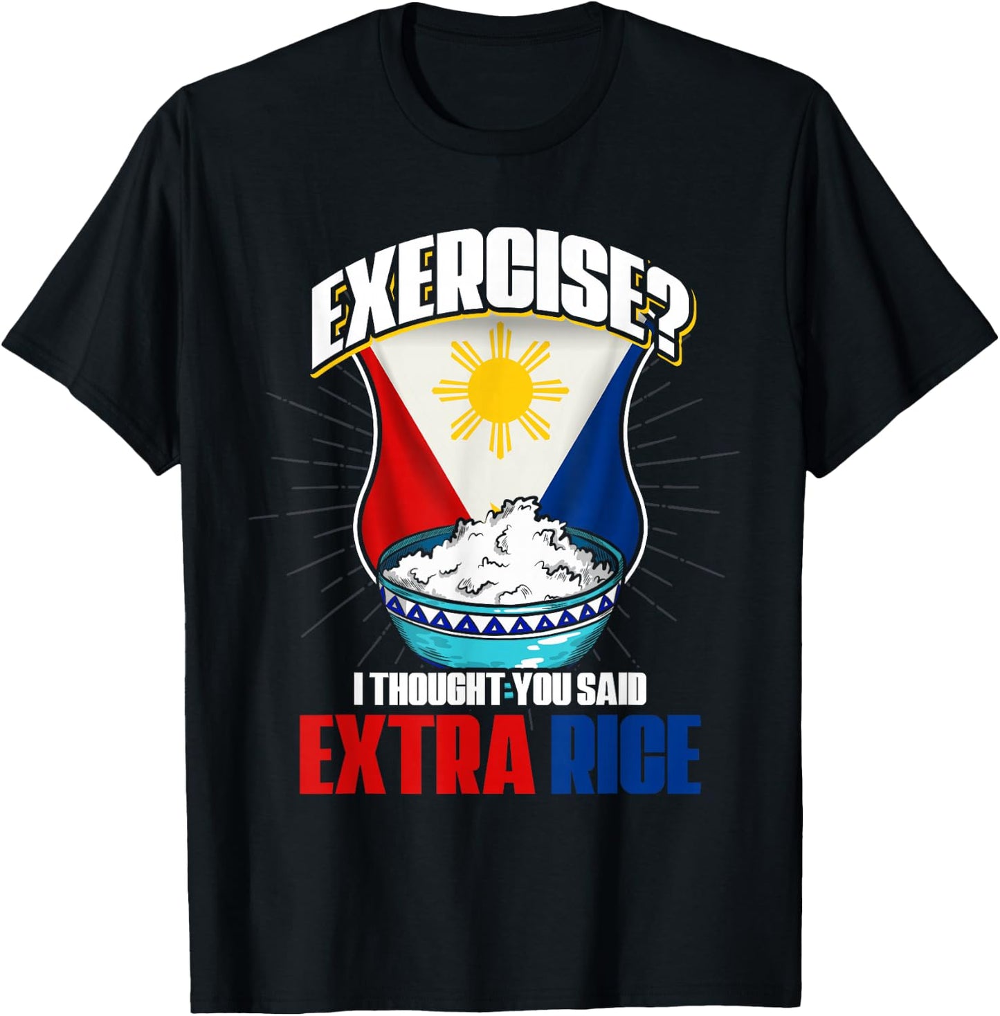 Funny Filipino Joke Filipina Philippines T-Shirt - T-Shirt | Black