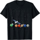 Planets Astronaut T-Shirt - T-Shirt | Black