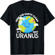 Keep The Earth Clean It's Not Uranus Funny Earth Day T-Shirt - T-Shirt | Black