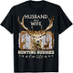 Husband and Wife Hunting Buddies For Life Funny Love To Hunt T-Shirt - T-Shirt | Black