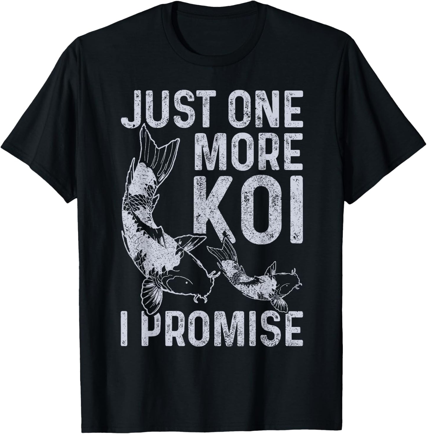 Koi Carp Funny - Nishikigoi Japan Pond Japanese Fish Gift T-Shirt - T-Shirt | Black