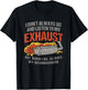Motorcycle Exhaust for Rider Funny Biker Quote Motorbike T-Shirt - T-Shirt | Black
