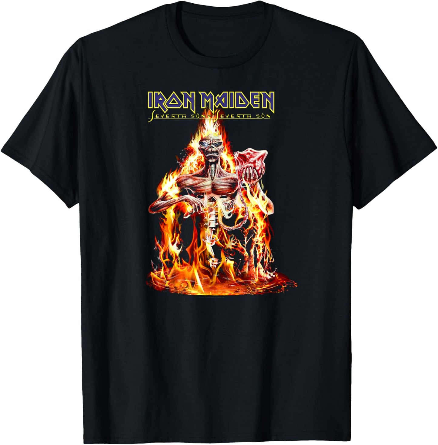 Iron Maiden - Seventh Son T-Shirt - T-Shirt | Black