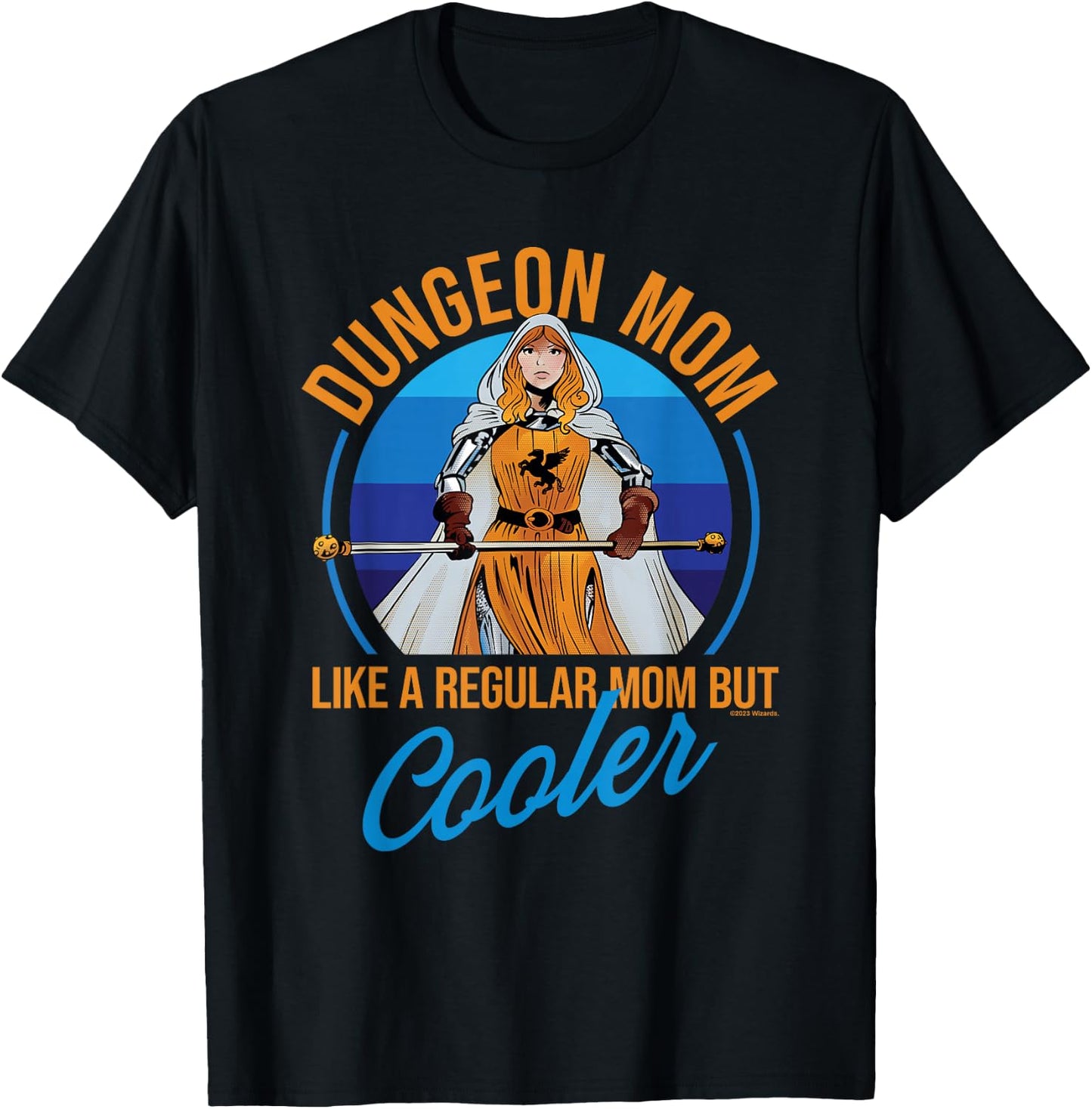 Dungeons & Dragons Mother's Day Dungeon Mom T-Shirt - T-Shirt | Black