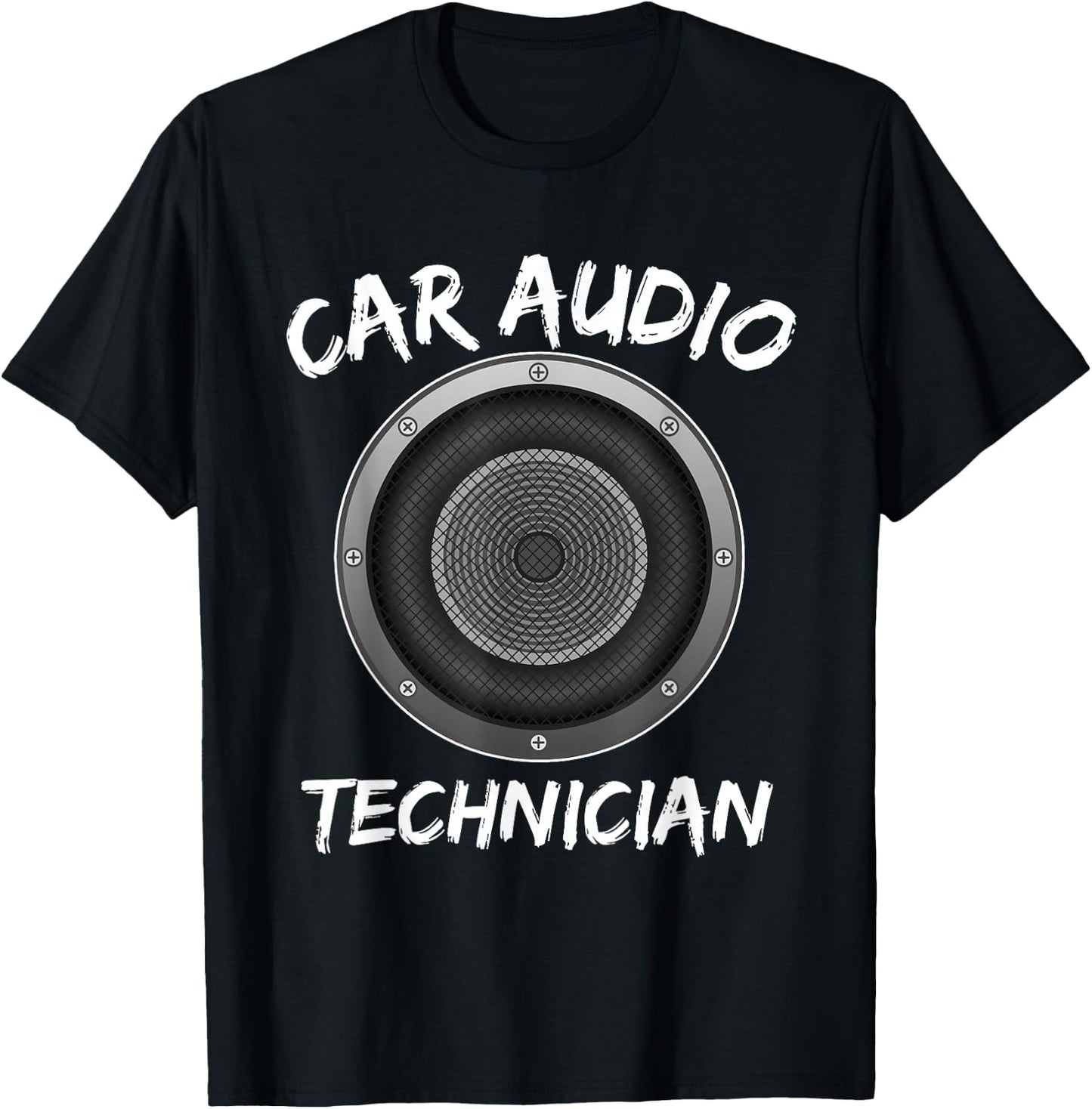 Cool Car Audio Technician Installer Subwoofer Gift T-Shirt - T-Shirt | Black