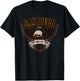 San Diego 619 Area Code and Eagle For Motorcycle Enthusiast T-Shirt - T-Shirt | Black