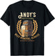 Andy Personalized Funny Professional Beer Removal T-Shirt - T-Shirt | Black