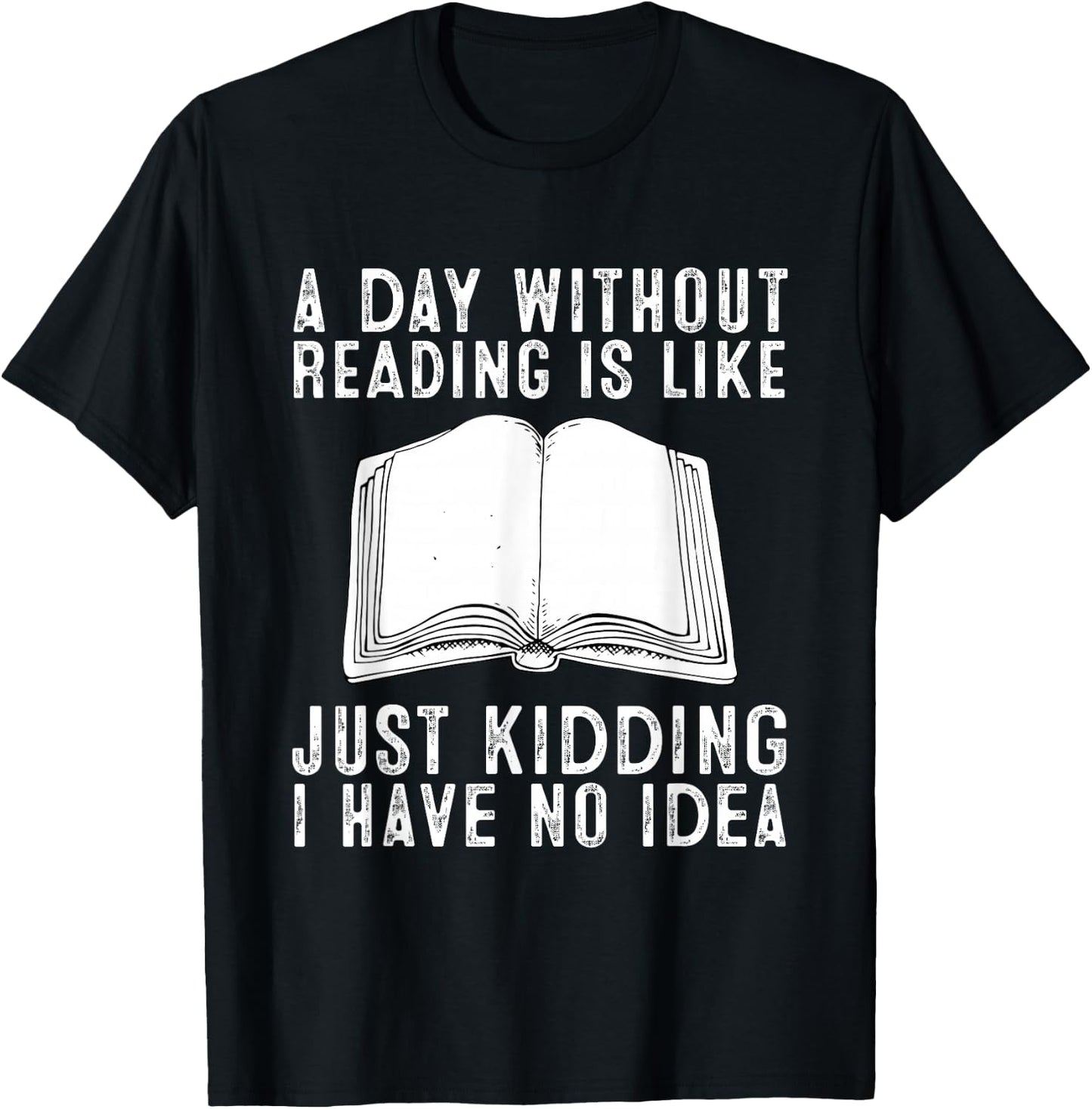 Funny Reading Bookworm Reading Books Lover T-Shirt - T-Shirt | Black