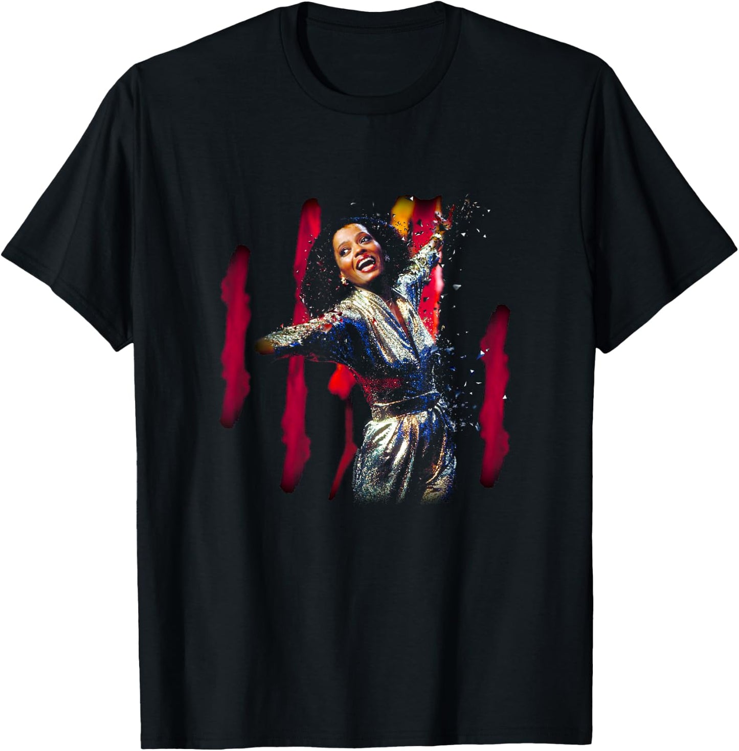TV Times Diana Ross Muppet Show 1980 T-Shirt - T-Shirt | Black