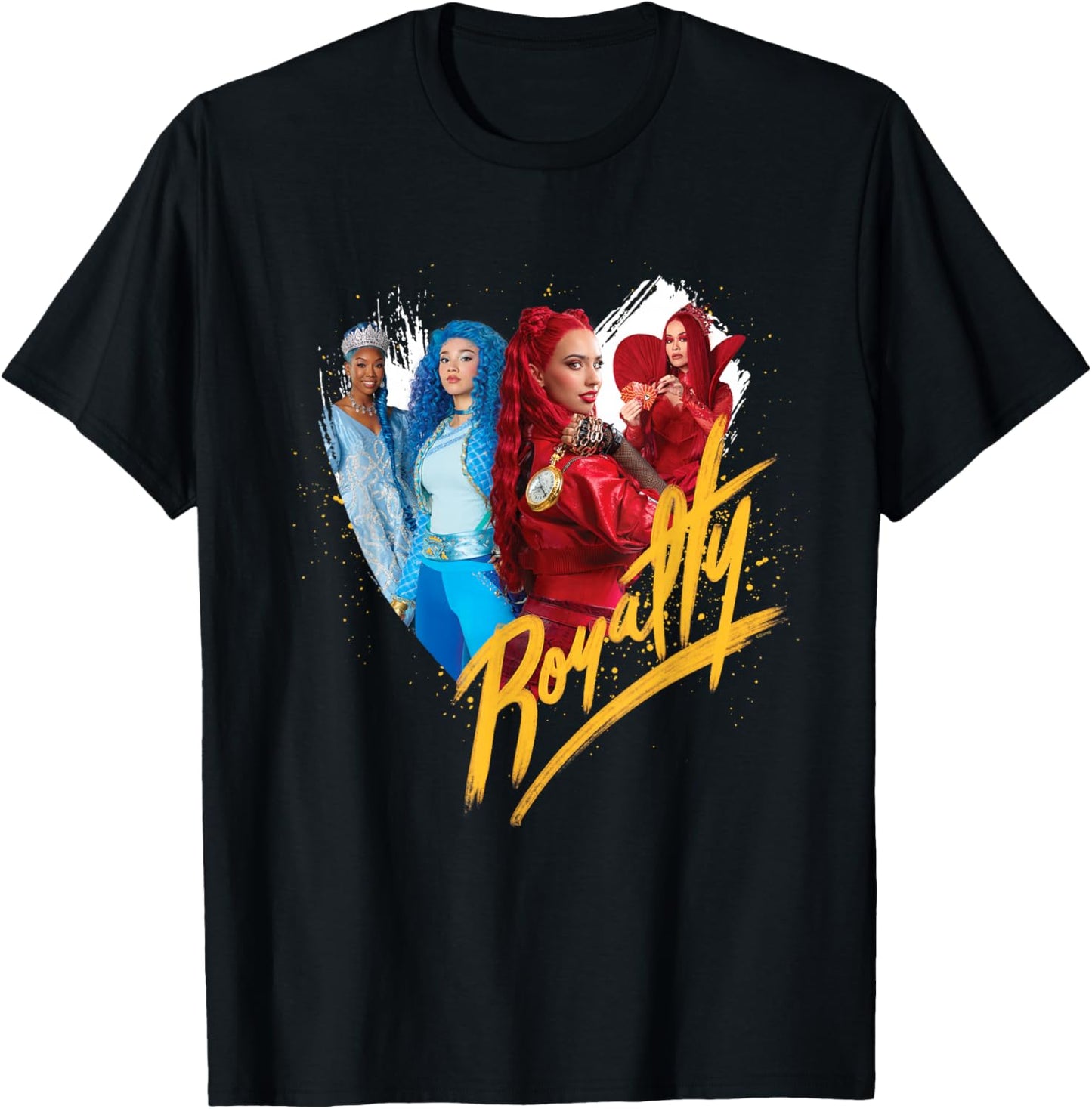 Disney Descendants 4: The Rise of Red Royalty T-Shirt - T-Shirt | Black
