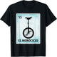 El Monociclo Mexican Unicycle Cards T-Shirt - T-Shirt | Black