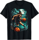 Ball Game Basketball Halloween Witch T-Shirt - T-Shirt | Black