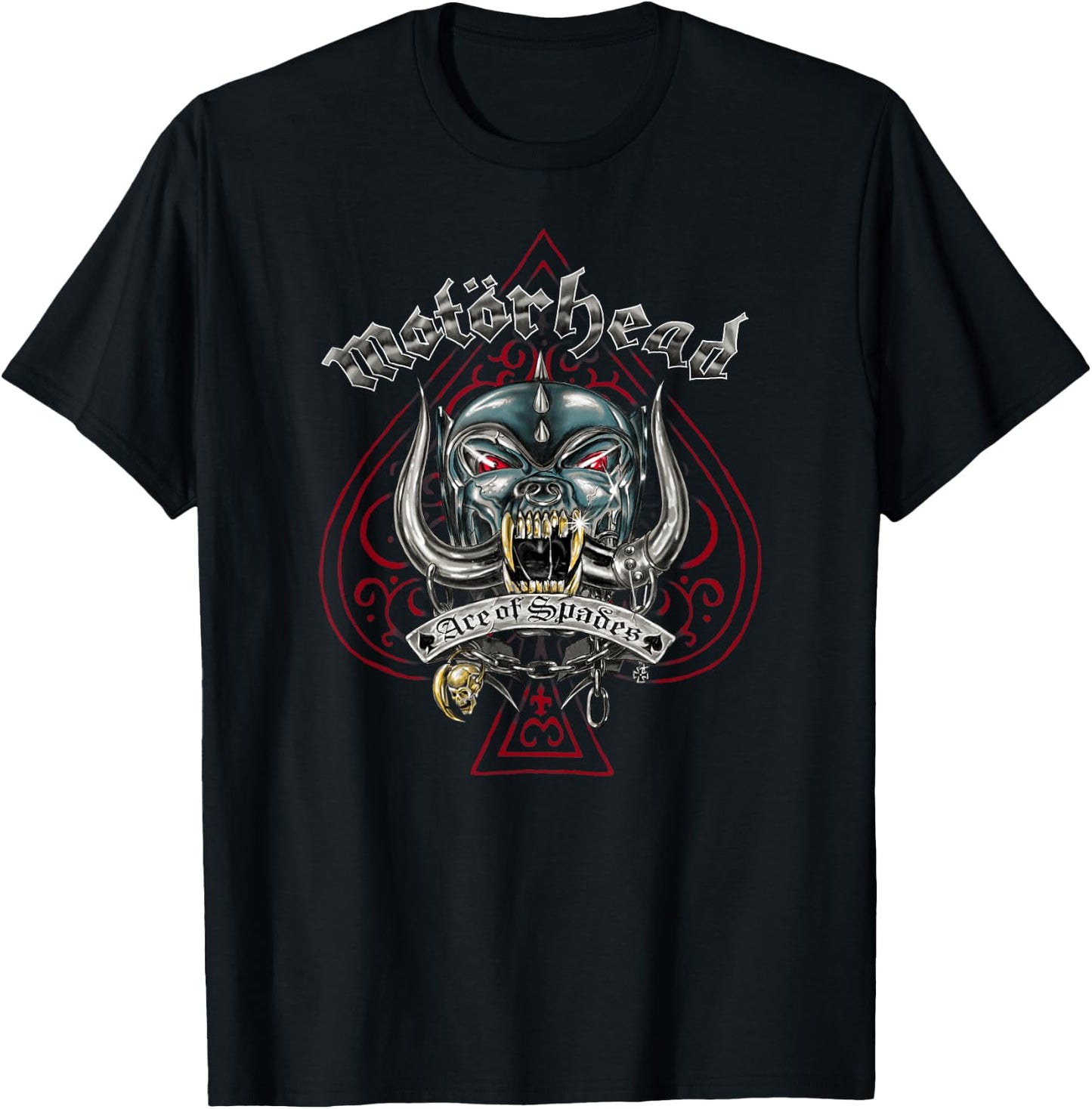 Motörhead - Ace Of Spades Tattoo T-Shirt - T-Shirt | Black