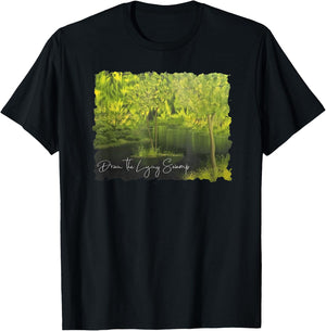 Drain the Lying Swamp Political T-Shirt - T-Shirt | Black