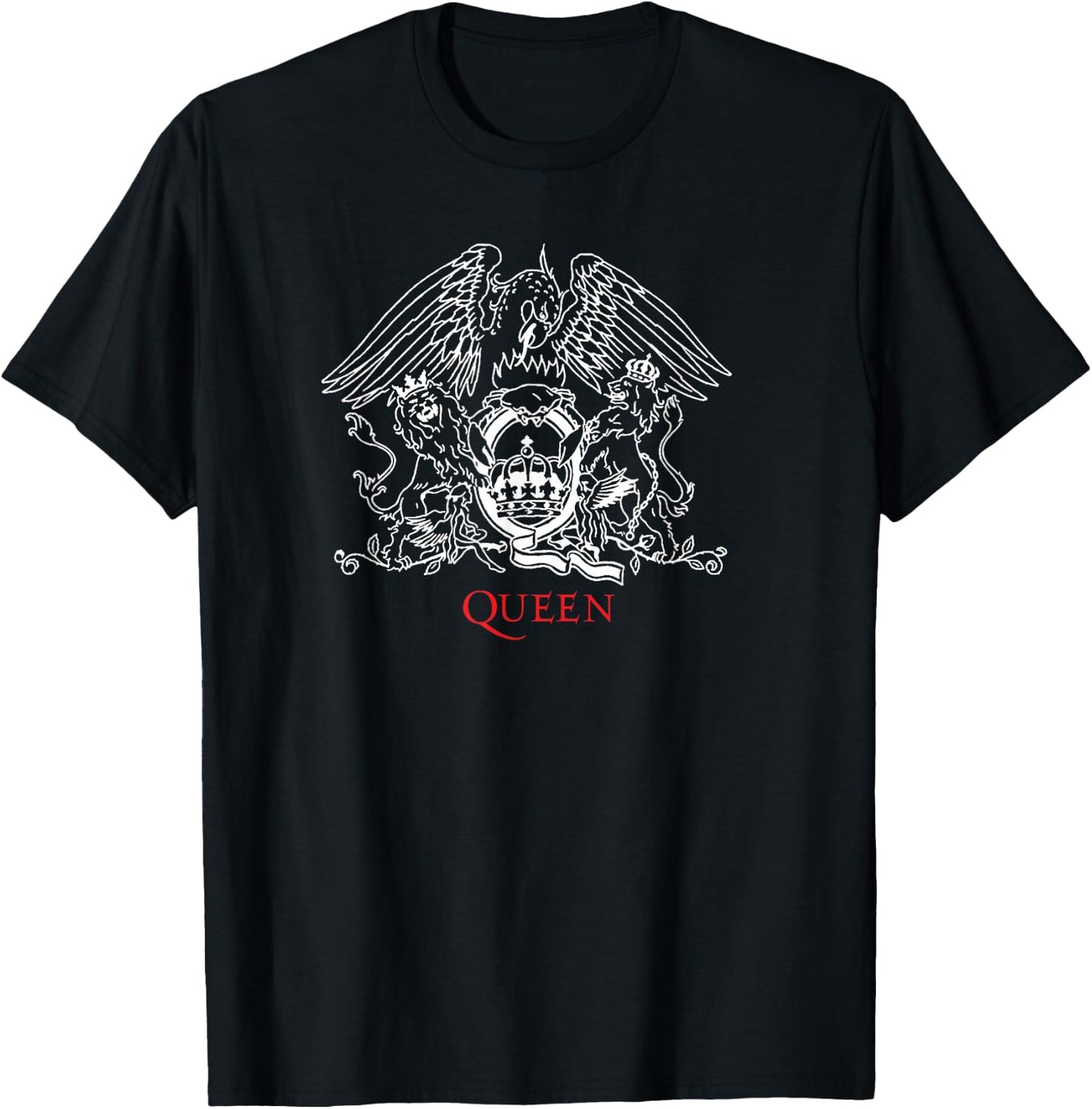 Official Queen Crest T-Shirt - T-Shirt | Black