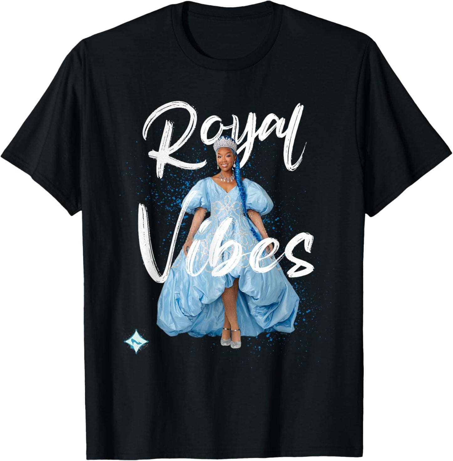 Disney Descendants 4: The Rise of Red Cinderella Royal Vibes T-Shirt - T-Shirt | Black