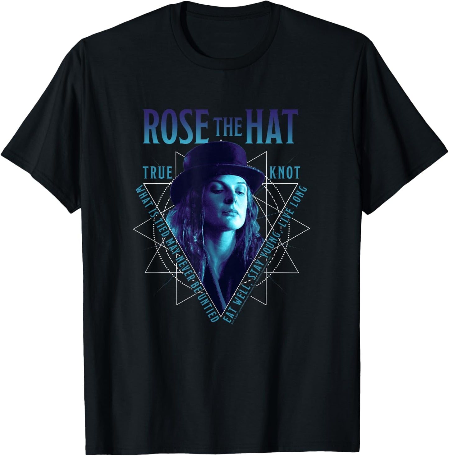 Doctor Sleep Rose The Hat True Knot Triangle T-Shirt - T-Shirt | Black
