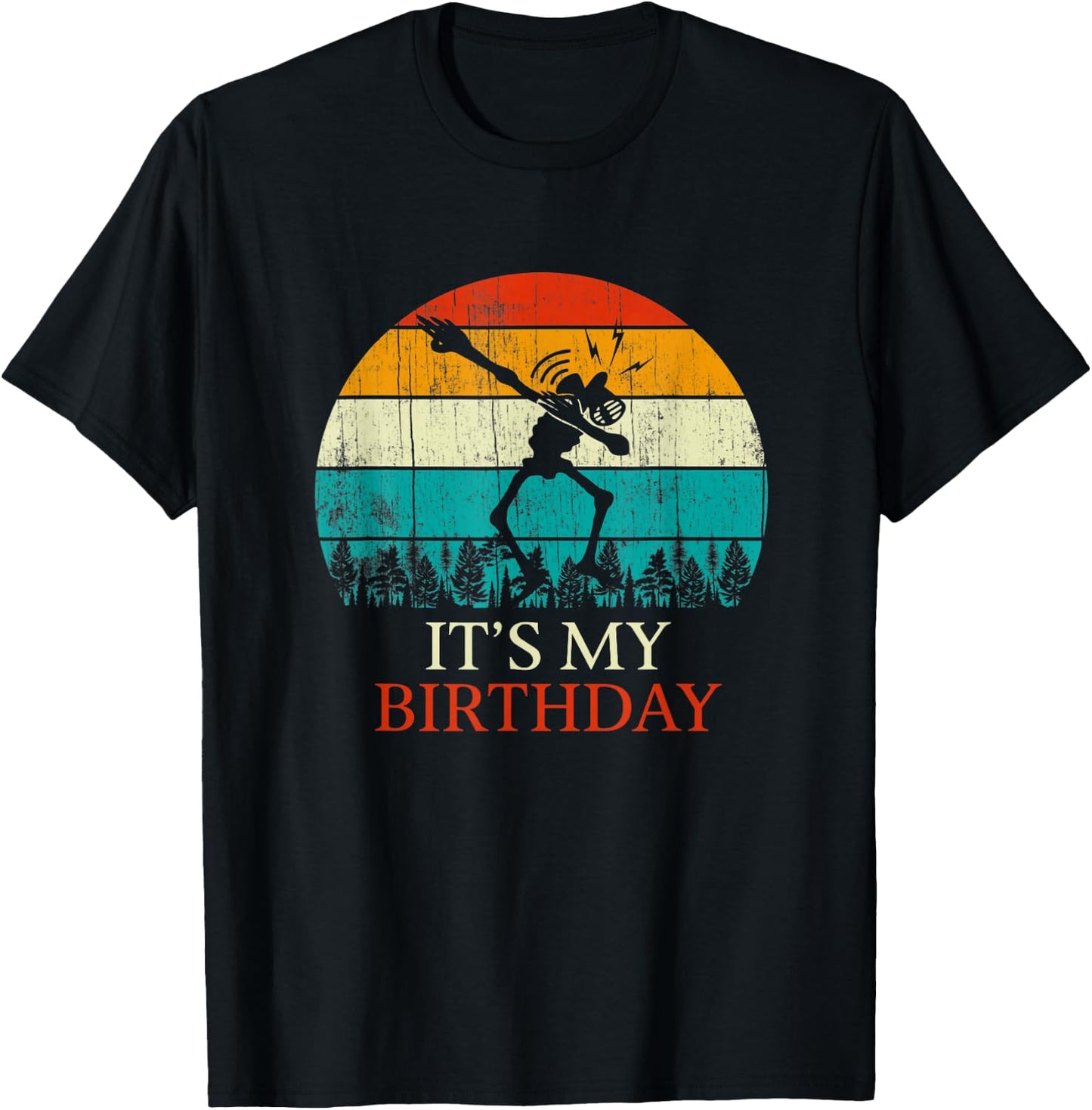 Sirenhead Siren Head Creepy Horror, Birthday Gift T-Shirt - T-Shirt | Black