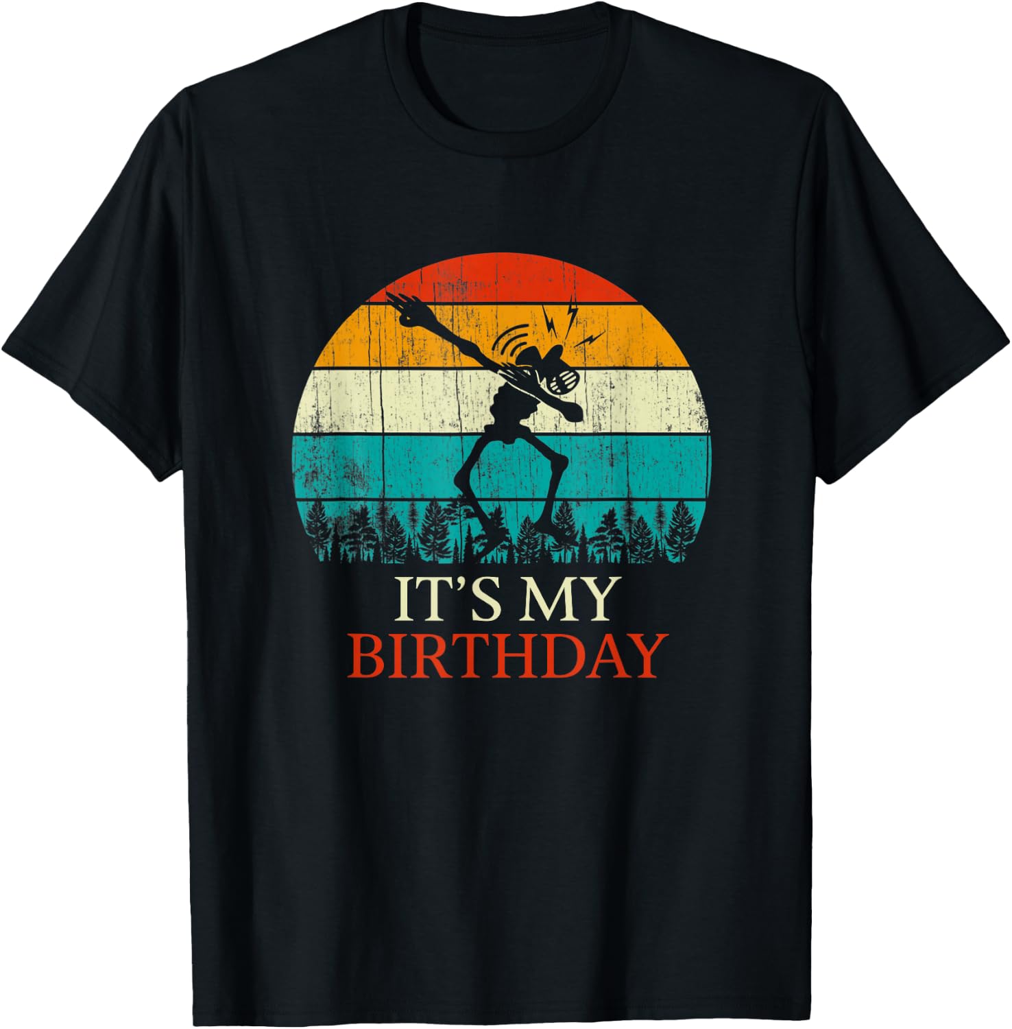 Sirenhead Siren Head Creepy Horror, Birthday Gift T-Shirt - T-Shirt | Black