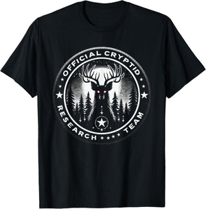 Wendigo Monster Legendary Creature Cryptozoology Cryptid T-Shirt - T-Shirt | Black