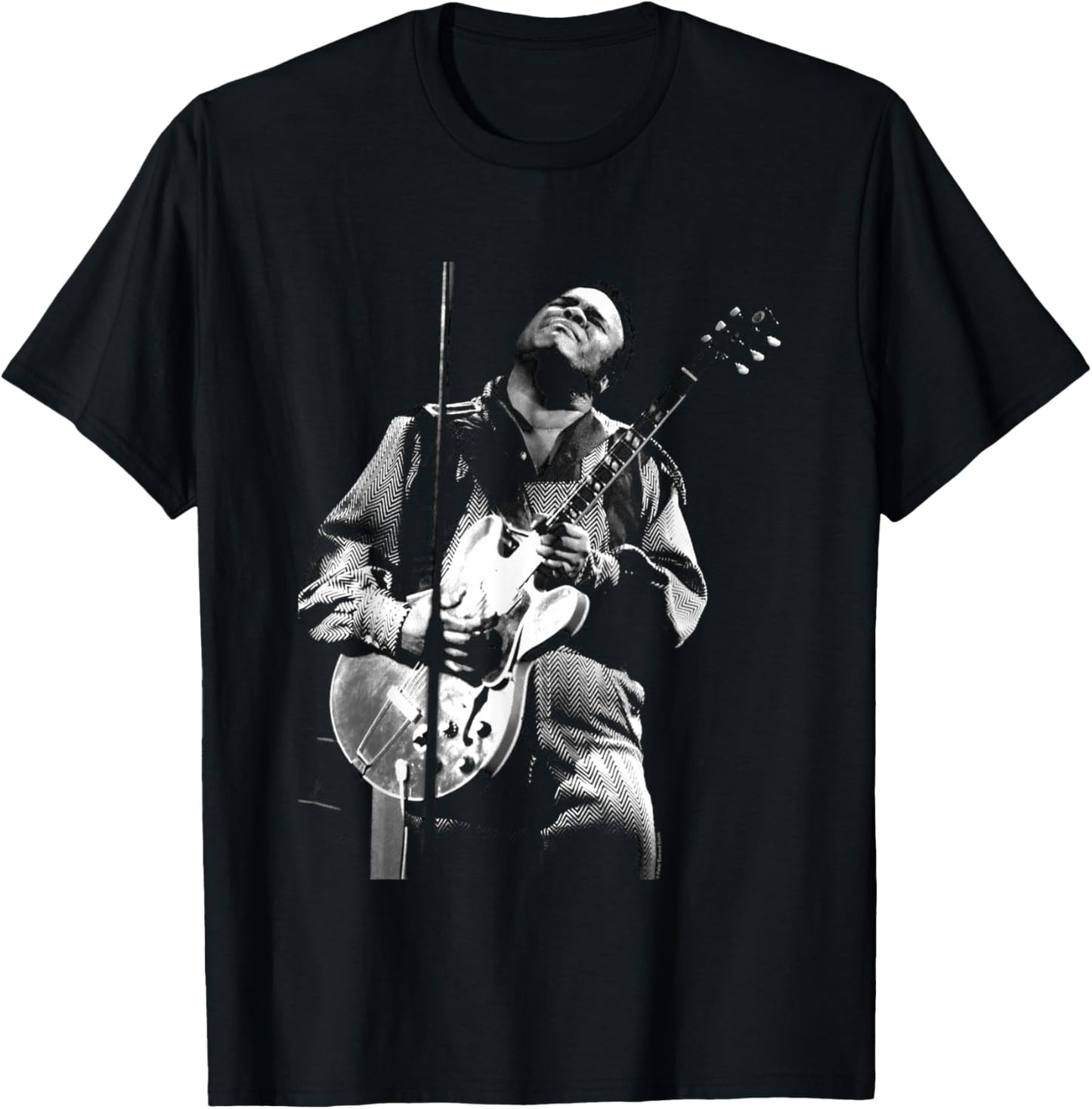 American Blues Guitarist Freddie King By Everard Smith T-Shirt - T-Shirt | Black