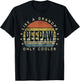 PeePaw Like a Grandpa Only Cooler PeePaw Gifts Vintage Style T-Shirt - T-Shirt | Black