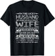 I Am A Lucky Husband I Have A Crazy Wife Valentine Day Gift T-Shirt - T-Shirt | Black