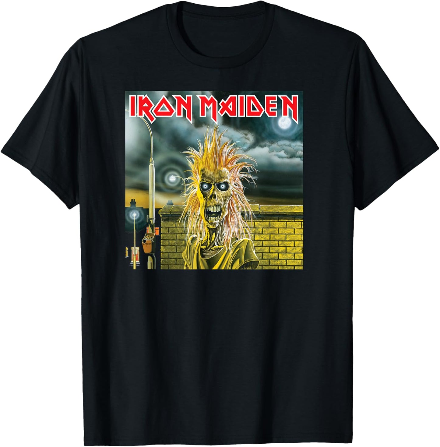 Iron Maiden - First Album Cover T-Shirt - T-Shirt | Black