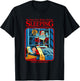 He Sees You When You're Sleeping Merry Christmas T-Shirt - T-Shirt | Black
