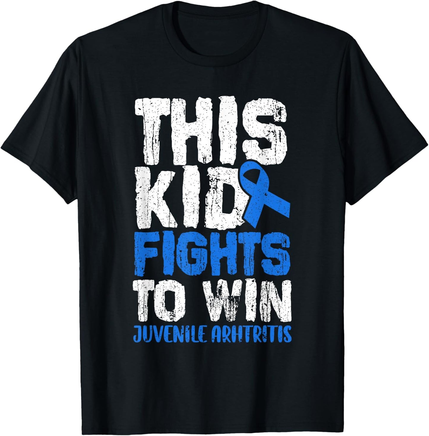 Juvenile Arthritis Awareness kids JIA T-Shirt - T-Shirt | Black