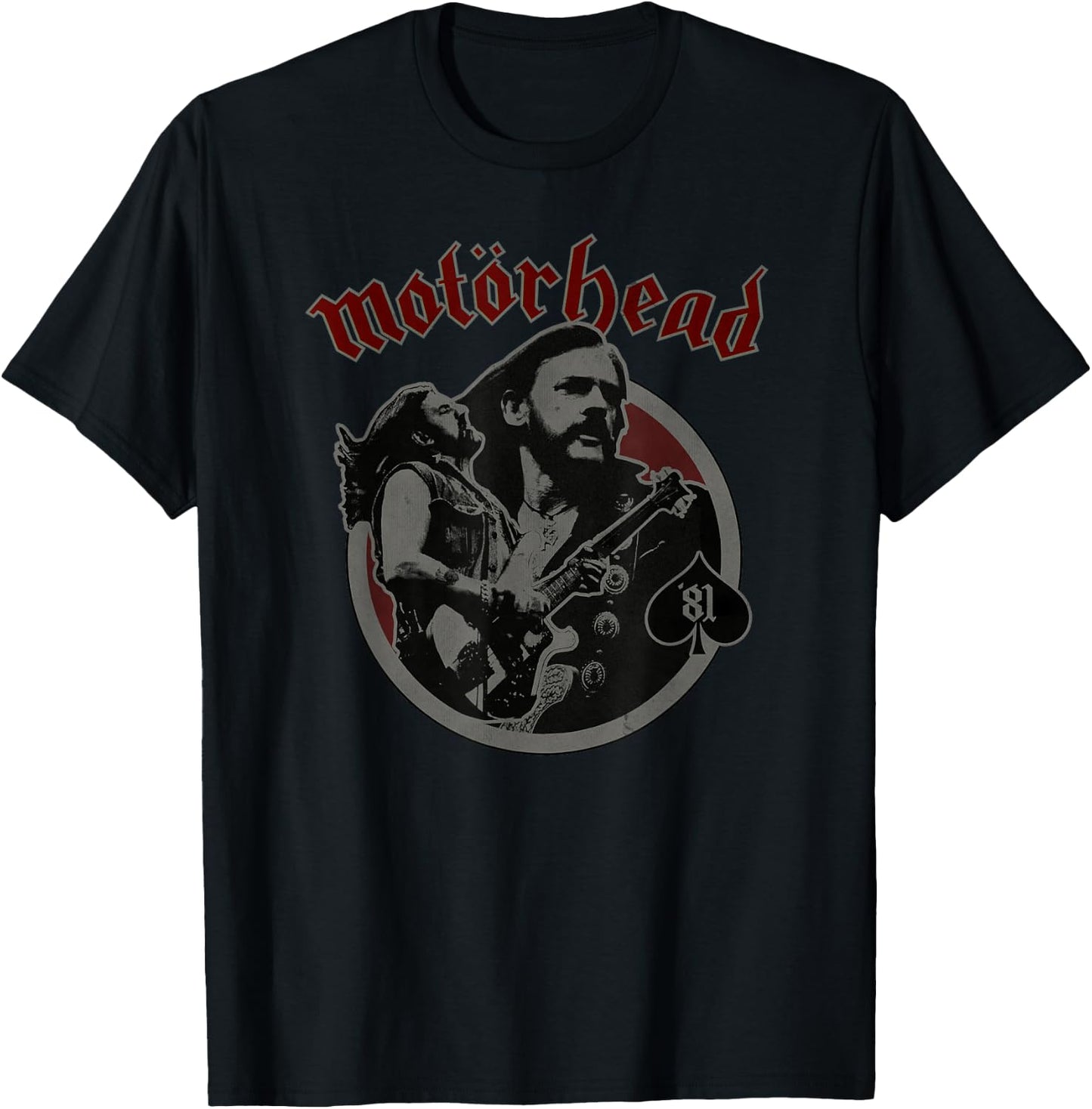 Motörhead Lemmy '81 T-Shirt - T-Shirt | Black