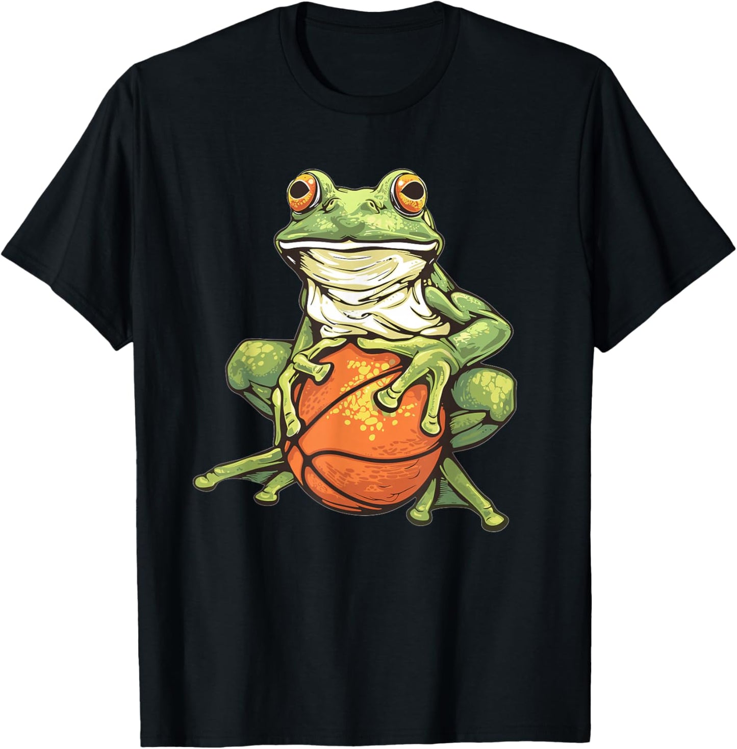 Basketball Frog T-Shirt - T-Shirt | Black