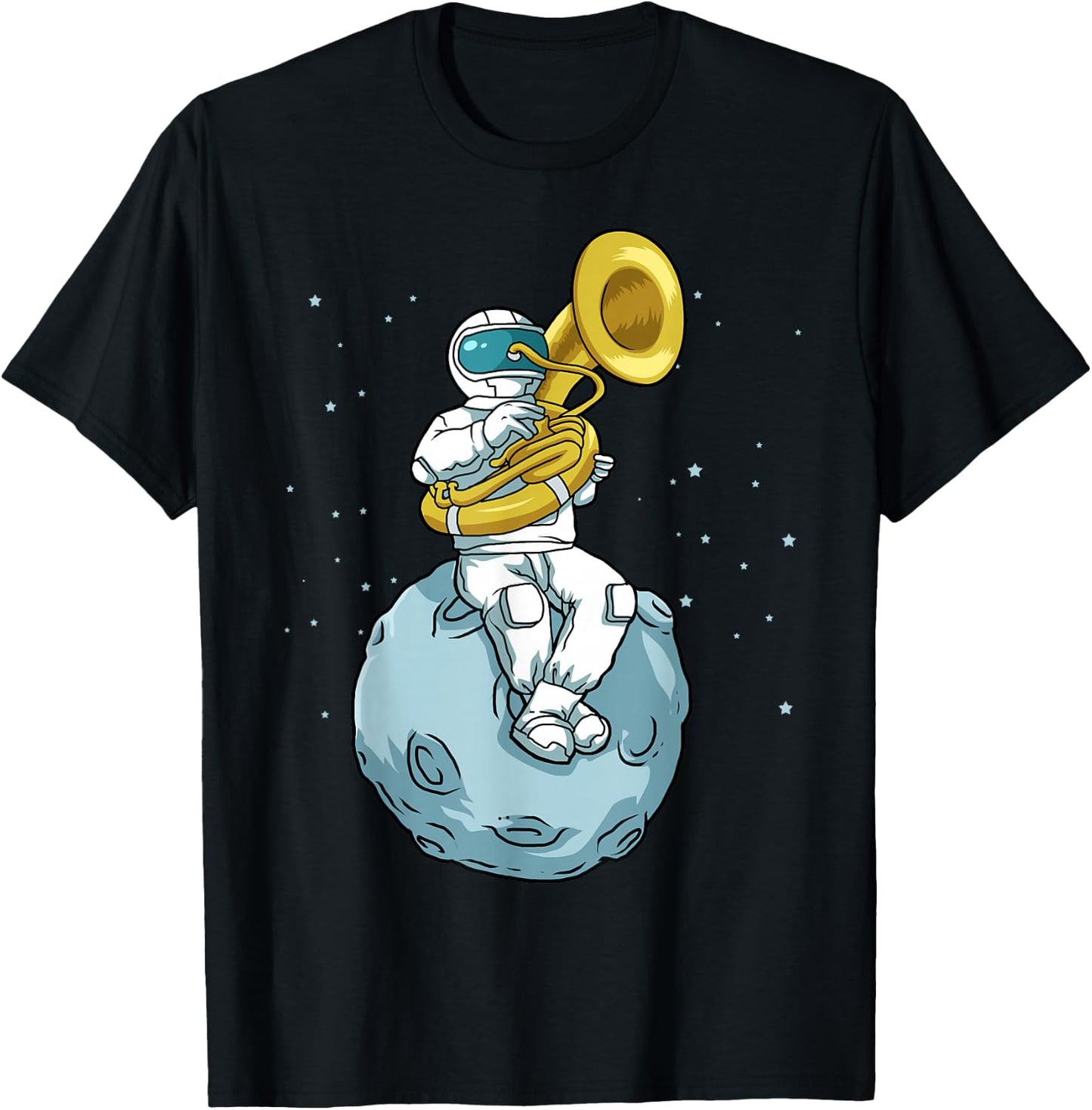 Sousaphone Shirt Women Men Kids Marching Band Tuba T-Shirt - T-Shirt | Black