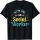 Let Me Call The Social Worker Job Work Graduation T-Shirt - T-Shirt | Black