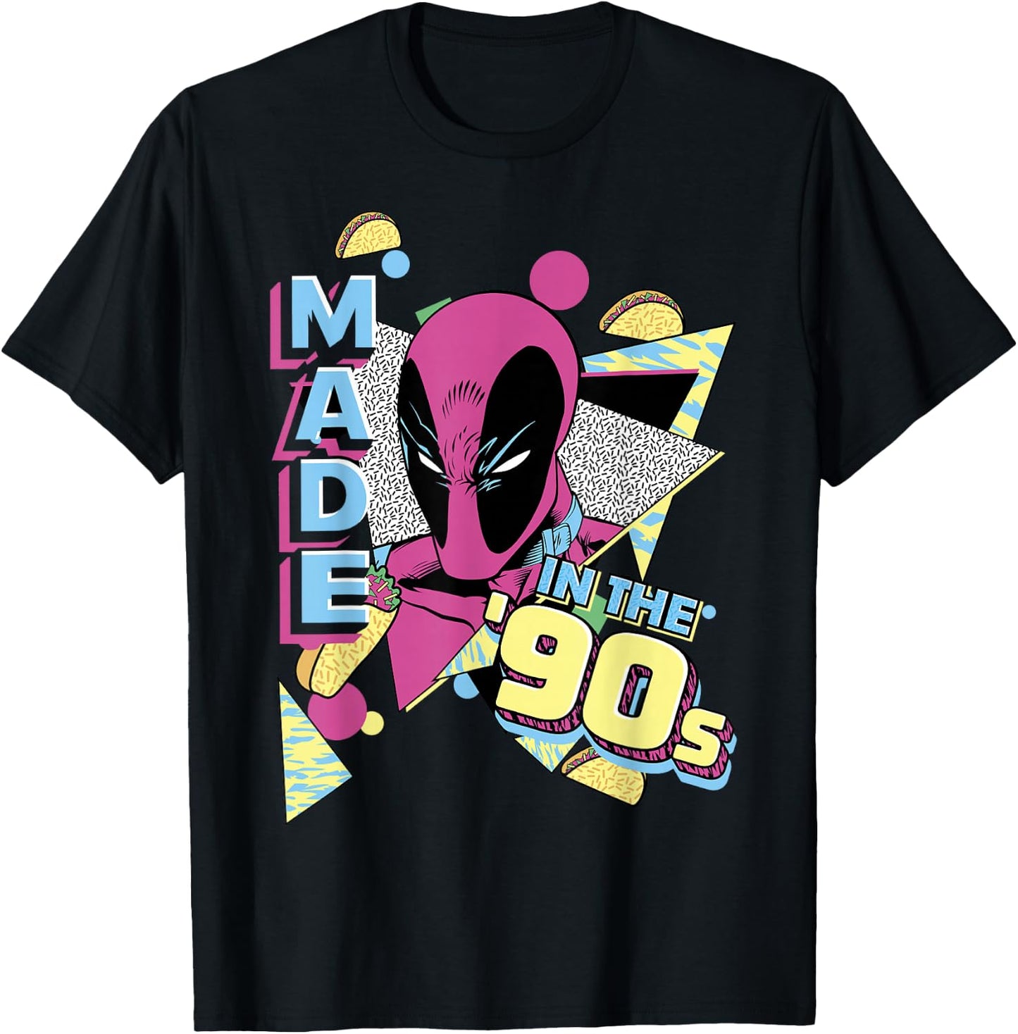 Marvel Deadpool 30th Made In The '90s T-Shirt - T-Shirt | Black