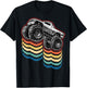 Retro Vintage Monster Truck Retro Silhouette Gift Boys T-Shirt - T-Shirt | Black