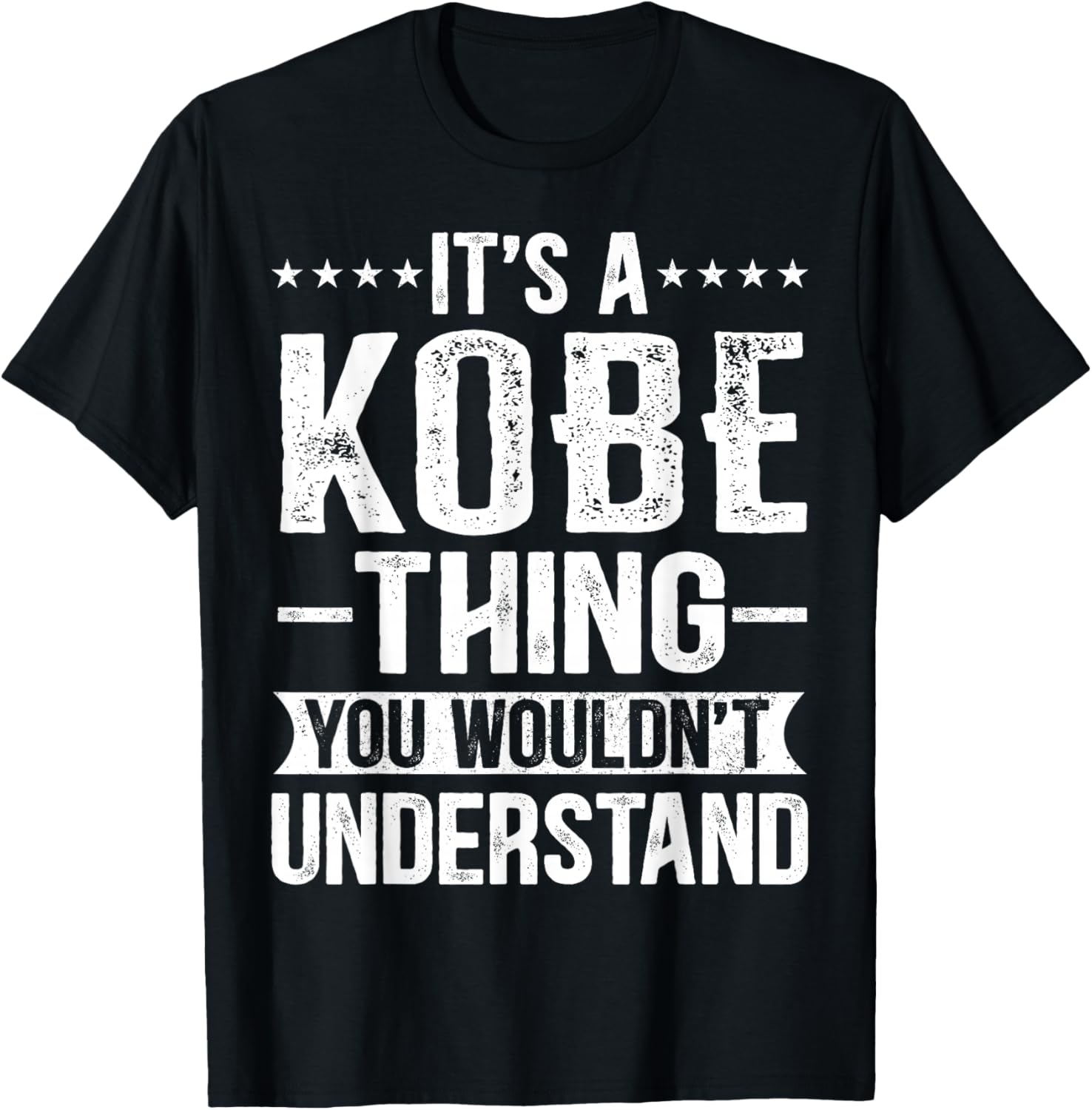It's A Kobe Thing You Wouldn't Understand Kobe T-Shirt - T-Shirt | Black