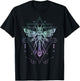 Vaporwave Japanese Dragonfly Pagan Occult Pastel Goth T-Shirt - T-Shirt | Black